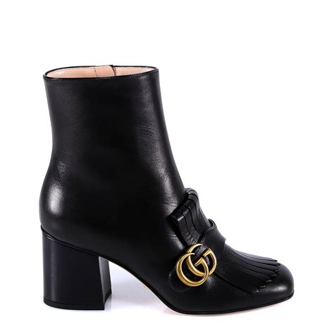 saks fifth avenue gucci marmont boot|Gucci Gucci Gg Marmont Ankle Boots In Black Suede on SALE.